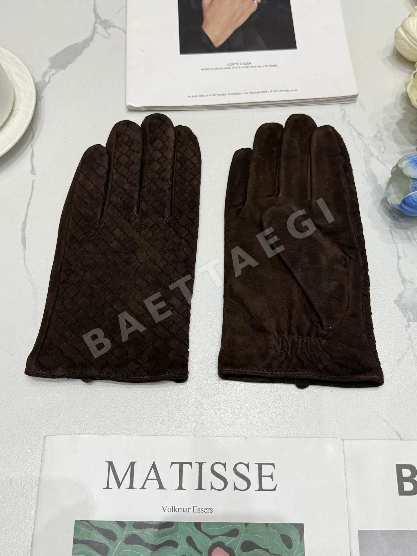 보테가베네타 램스킨 여성 장갑 상세 이미지 2