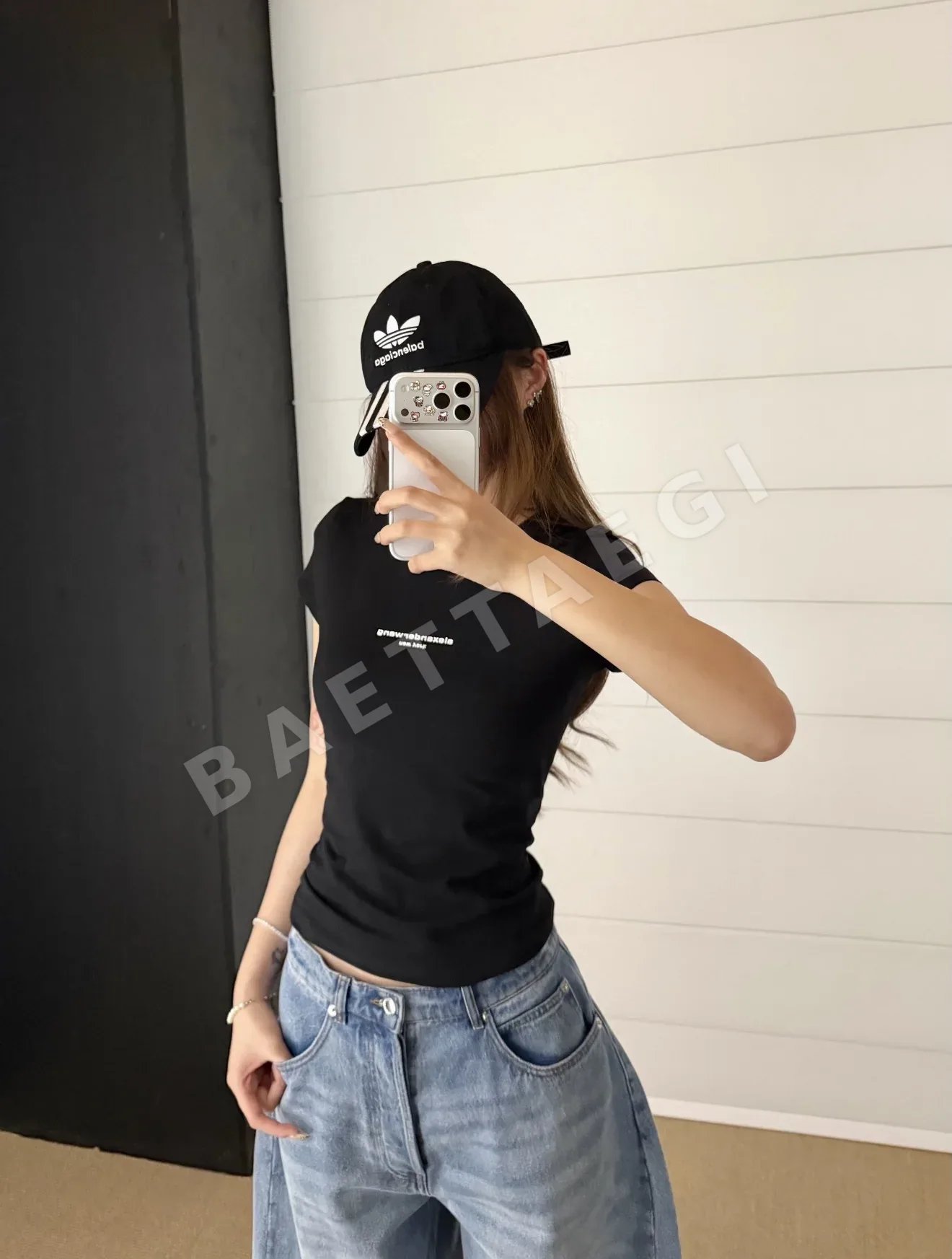 알렉산더왕 레터 반팔 티셔츠 상세 이미지 2