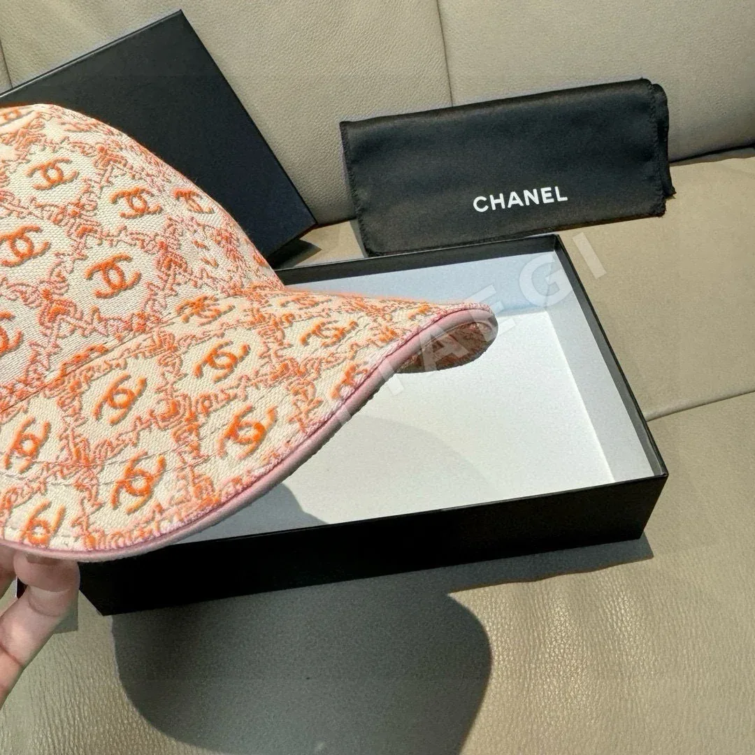 샤넬 더블 C 자카드 베이스볼 모자 상세 이미지 5
