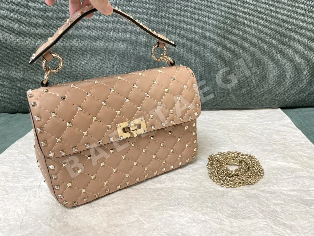 발렌티노 0123 램스킨 핸드백 레플리카 44333