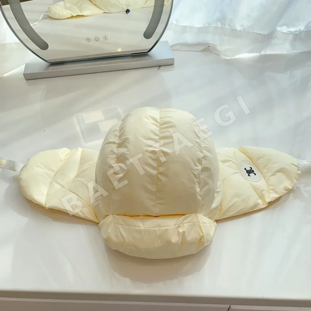 셀린느 다운 충전 가벼운 보온 모자 상세 이미지 9