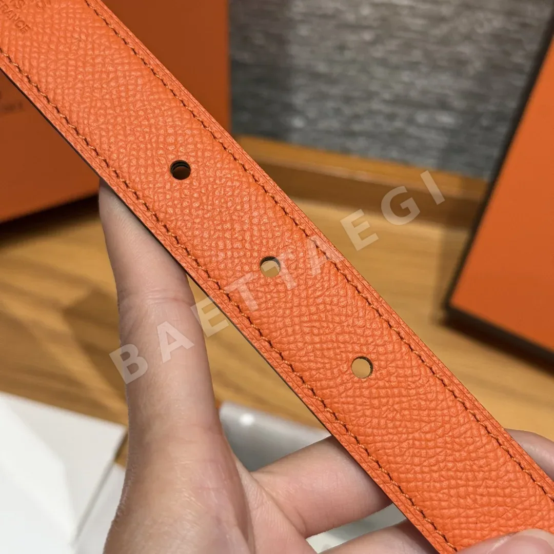 에르메스 헤리티지 양면 가죽 벨트 상세 이미지 6