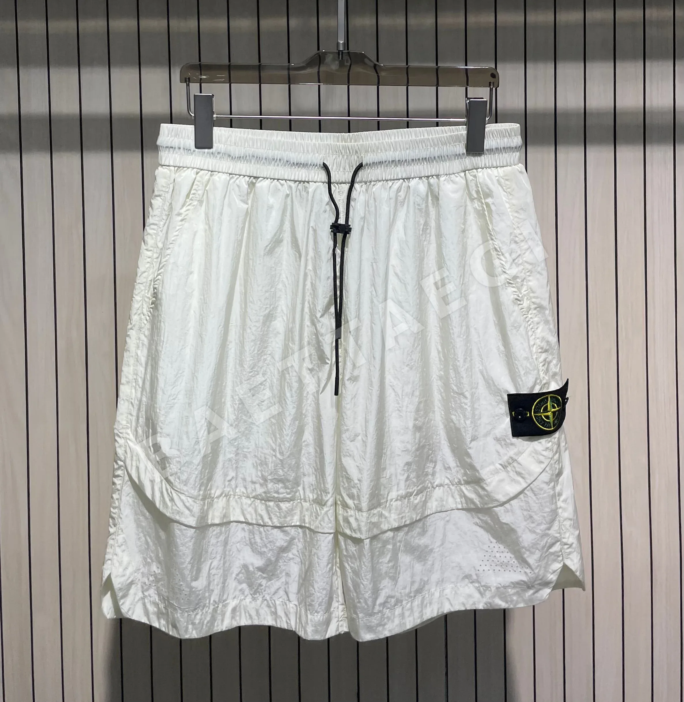스톤아일랜드 나일론 루즈핏 남성 바지 상세 이미지 6