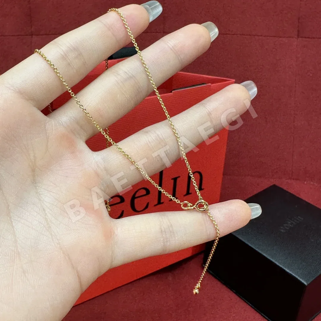 키린 쌍 표주박 다이아몬드 목걸이 상세 이미지 3