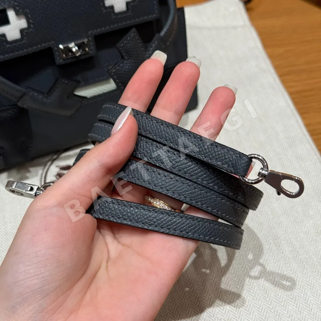 에르메스 켈리돌백 더스티 그레이 가죽 가방 상세 이미지 10