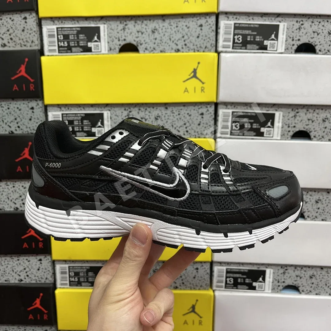 나이키 [PE] P 6000 CD6404-026 201187 Nike P-6000 Black White Metallic Silver 상세 이미지 6