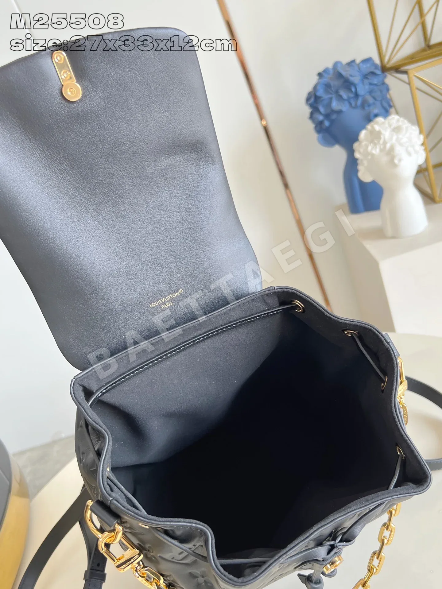 루이비통 커즌 블랙 미디엄 백팩 M25508 상세 이미지 8