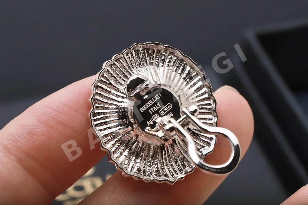 부첼라티 데이지 블루 아게이트 귀걸이 상세 이미지 7