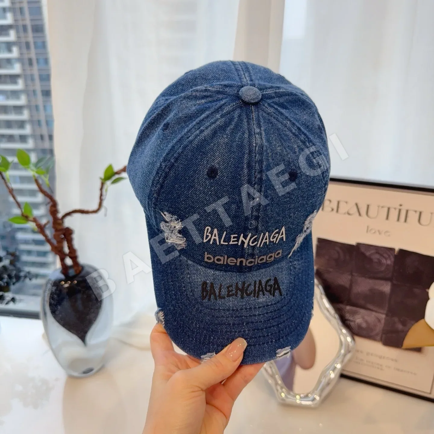 발렌시아가 모자 81696 Balenciaga Cap 상세 이미지 5
