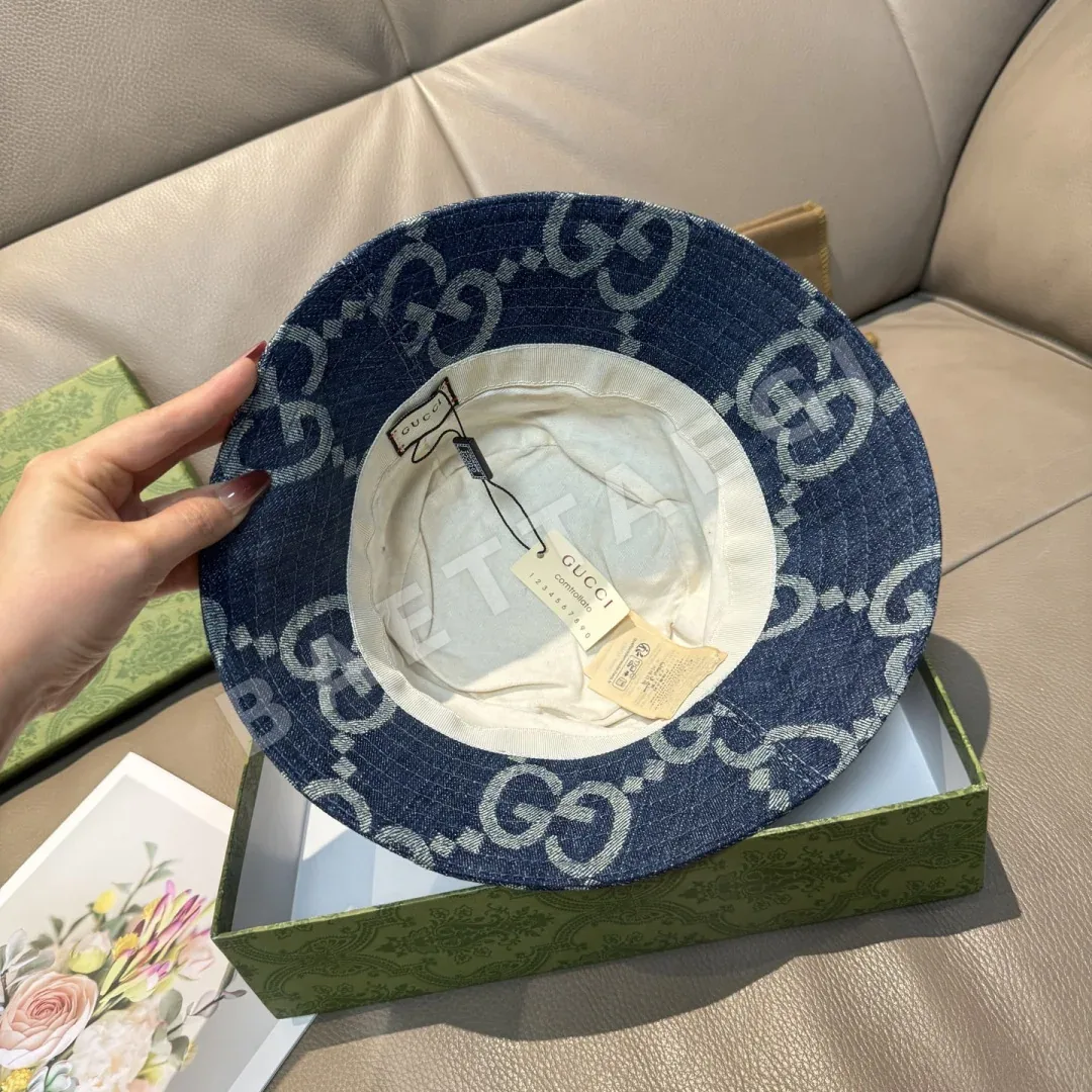 구찌 더블 G 로고 버킷햇 모자 상세 이미지 7