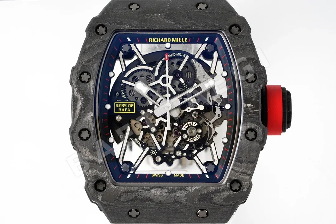 리차드밀 RM035-2 ZF 공장 블랙 RMUL 3 무브먼트 NTPT 카본 남성 시계 레플리카 44943 Richard Mille 상세 이미지 2