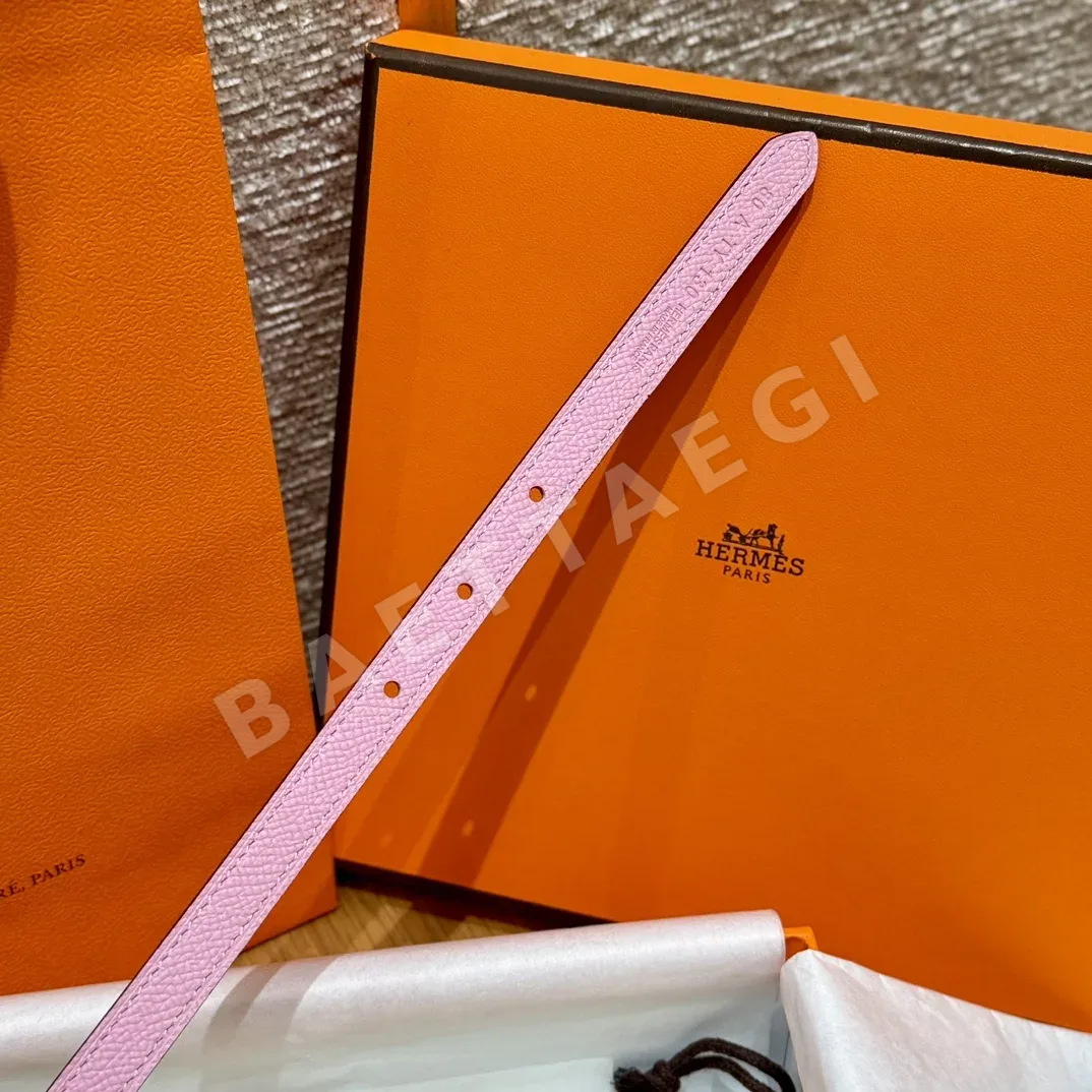 에르메스 팔라듐 도금 메탈 버클 가죽 벨트 상세 이미지 8