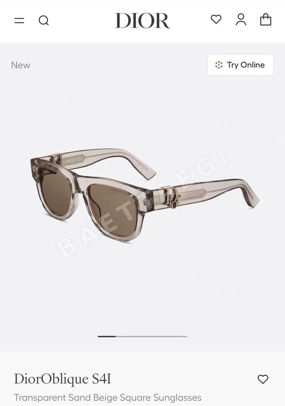 디올 선글라스 72598 Dior Sunglasses 상세 이미지 6