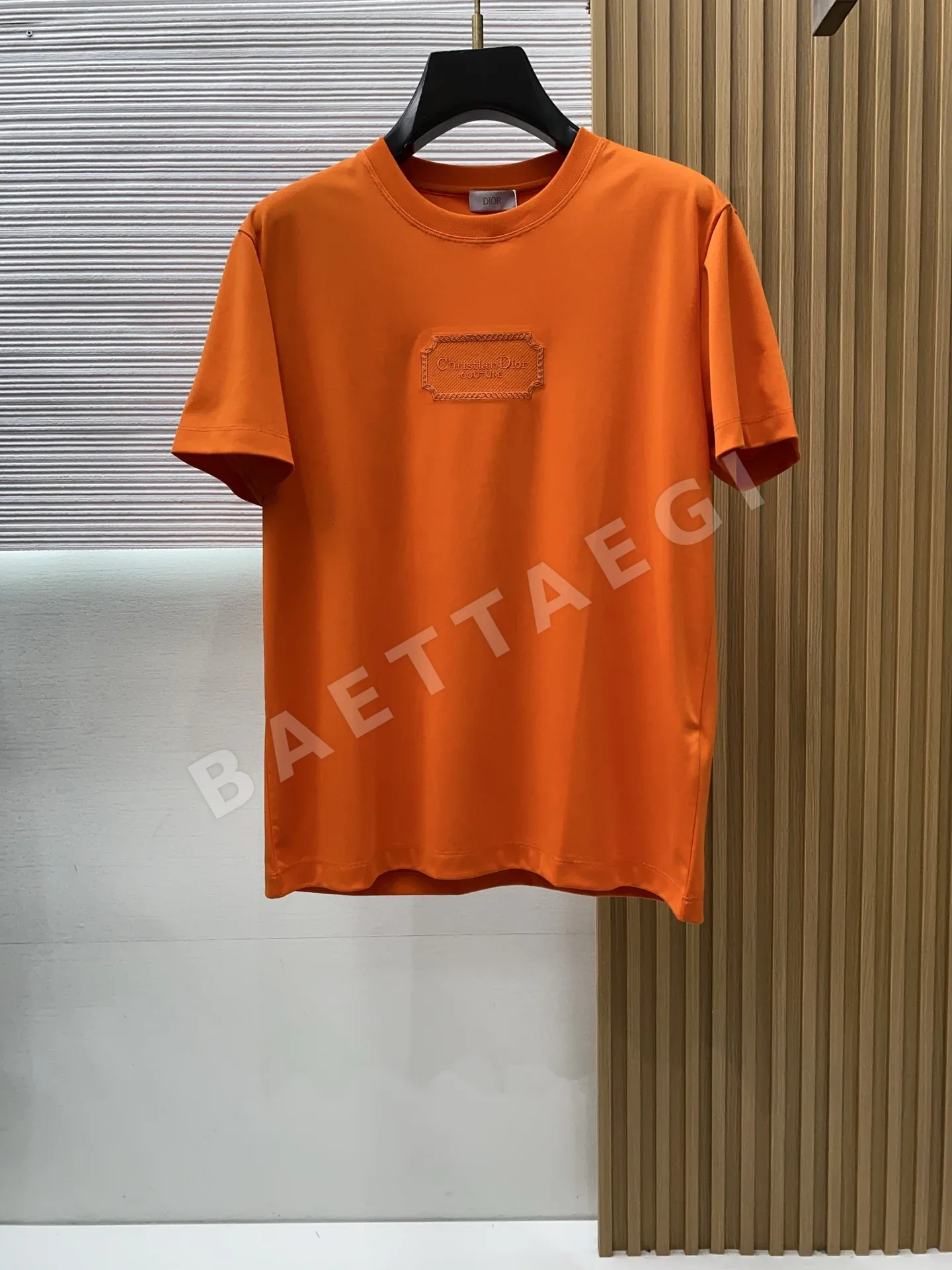 디올 남성 머서라이즈드 코튼 반팔 티셔츠 47614