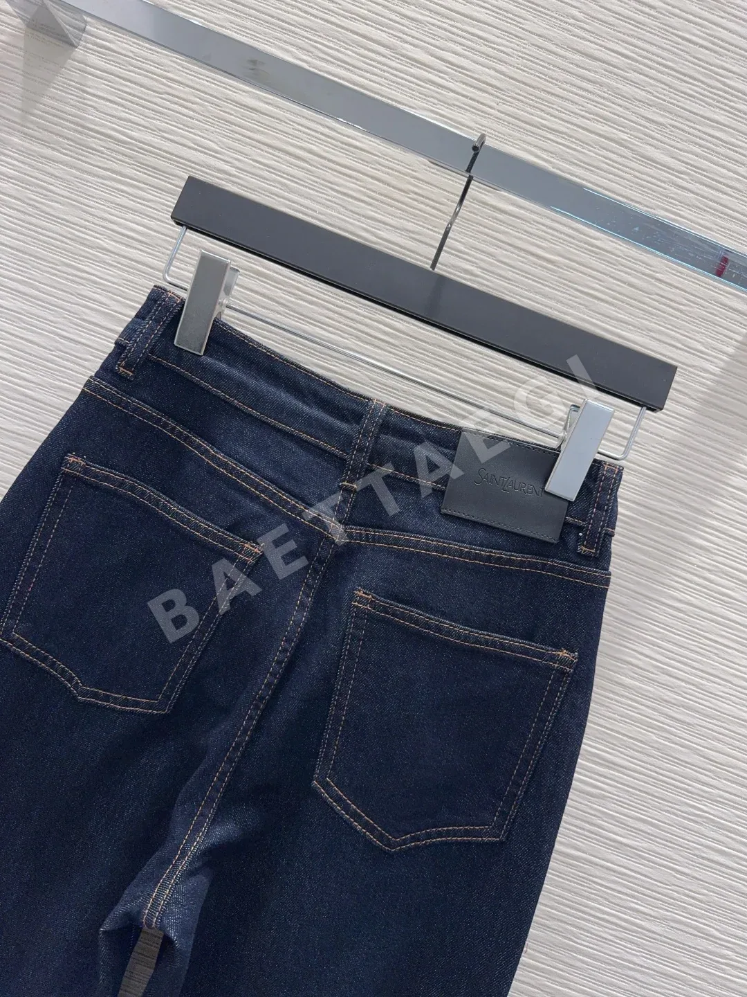 생로랑 3D 테일러드 핏 여성 바지 상세 이미지 7