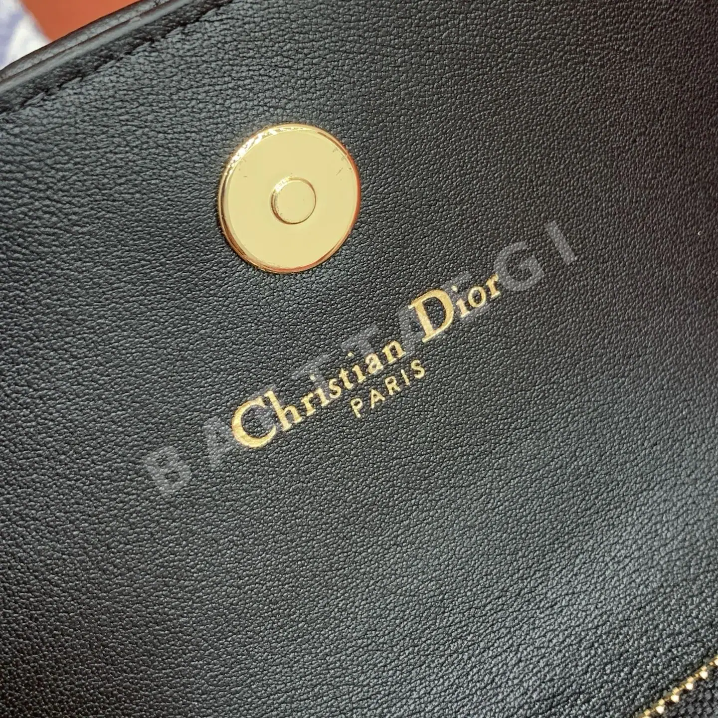 디올 까나쥬 CD 로고 송아지가죽 카드홀더 지갑 상세 이미지 9