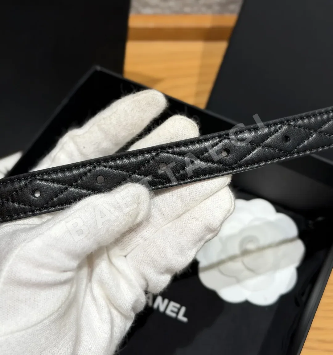 샤넬 퀼팅 램스킨 20mm 벨트 상세 이미지 6