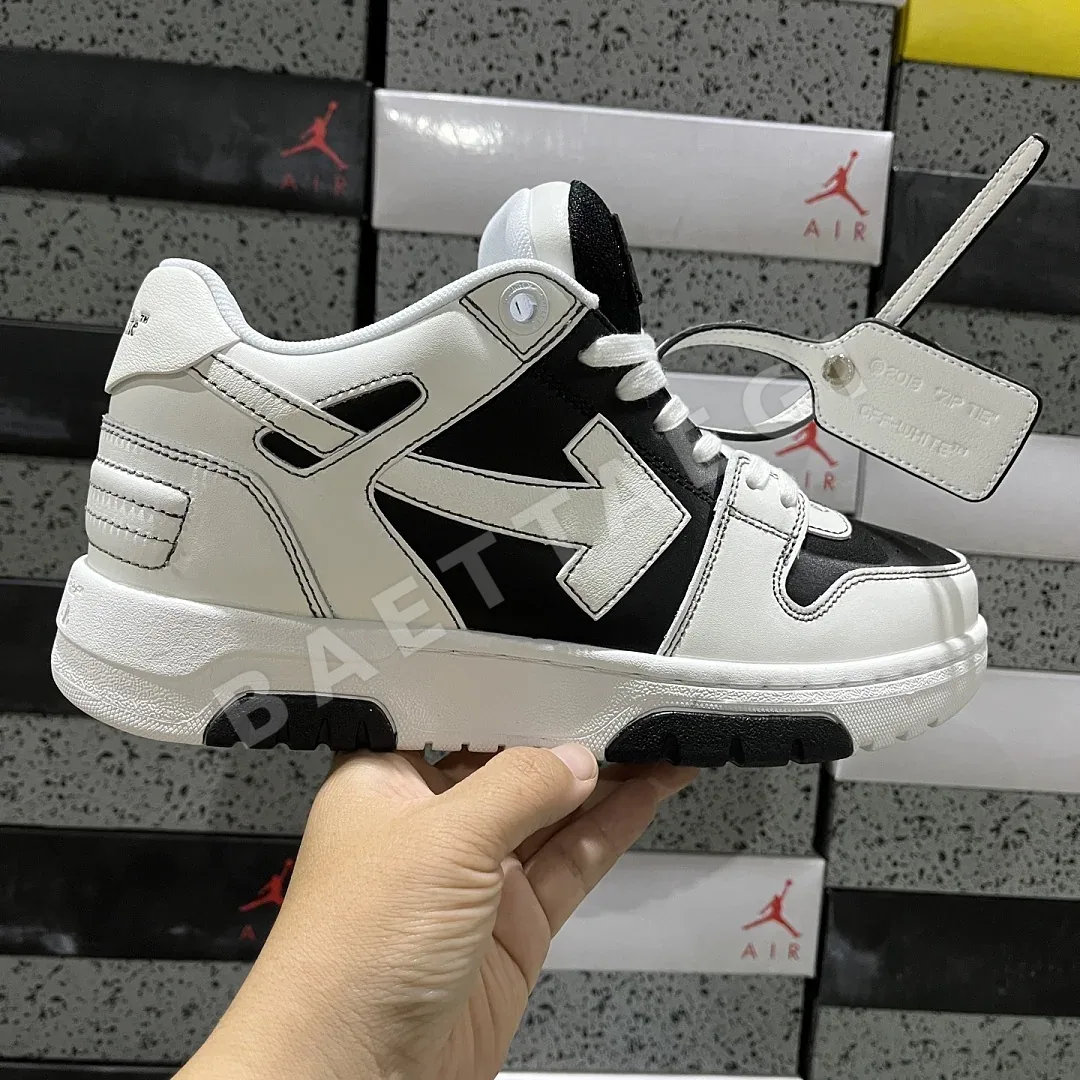 오프화이트 [YC/3A] 아웃 오브 오피스 OOO 로우 탑스 화이트 블랙 202438 Off White Out Of Office OOO Low 상세 이미지 6