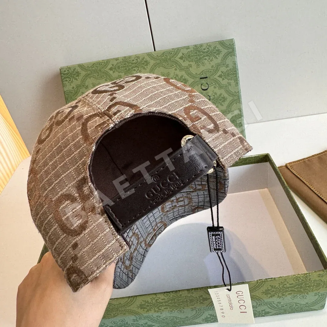 구찌 더블 G 체크 베이스볼 캡 상세 이미지 8