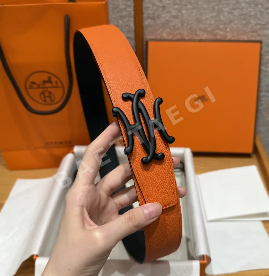 에르메스 리버시블 남성 벨트 상세 이미지 3