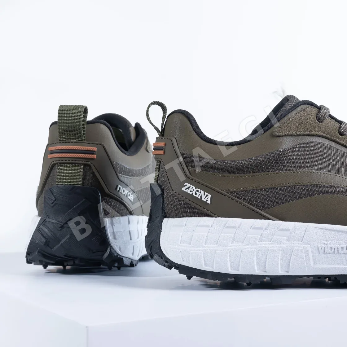제냐 x 노다 스니커즈 143627 Zegna Sneakers 상세 이미지 5