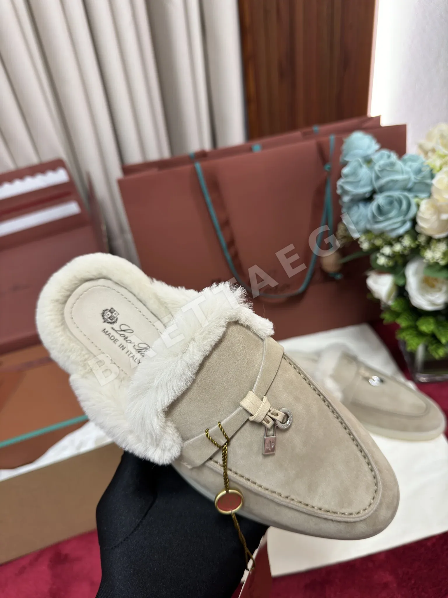 로로피아나 백리스 모카신 신발 상세 이미지 9