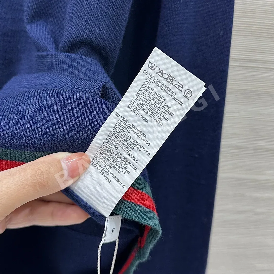 구찌 메리노 울 니트 여성 가디건 상세 이미지 9