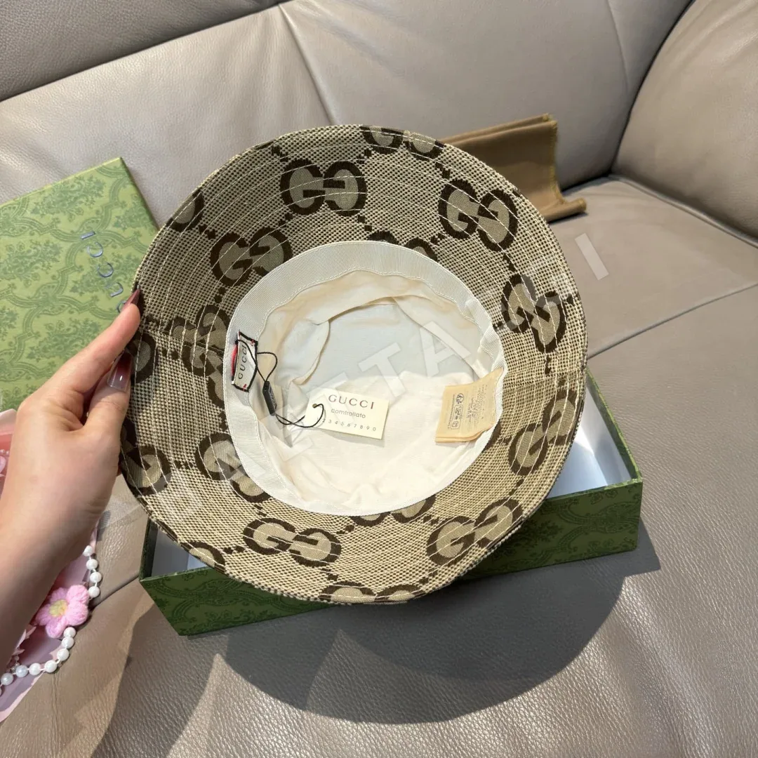 구찌 더블 G 로고 버킷 햇 모자 상세 이미지 7