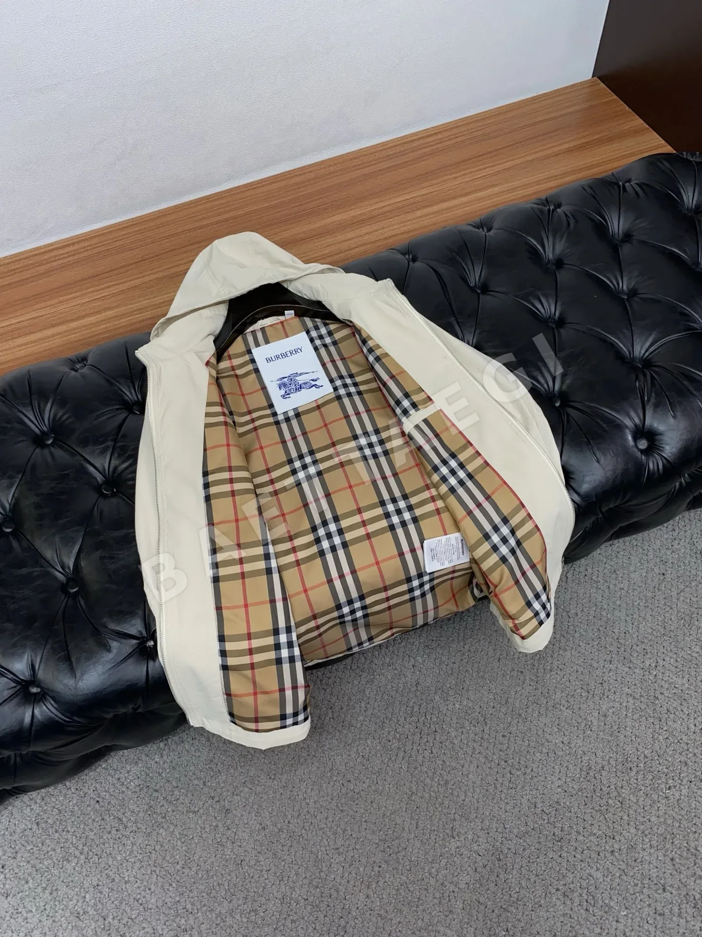 버버리 슬림핏 남성 캐주얼 재킷 P430 상세 이미지 7