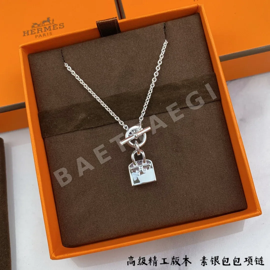에르메스 켈리 실버 목걸이 상세 이미지 9