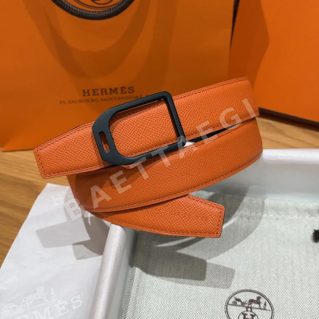 에르메스 조키 메탈 버클 양면 벨트 상세 이미지 4