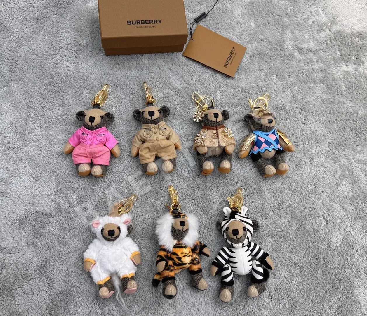 버버리 곰 인형 키링 상세 이미지 6