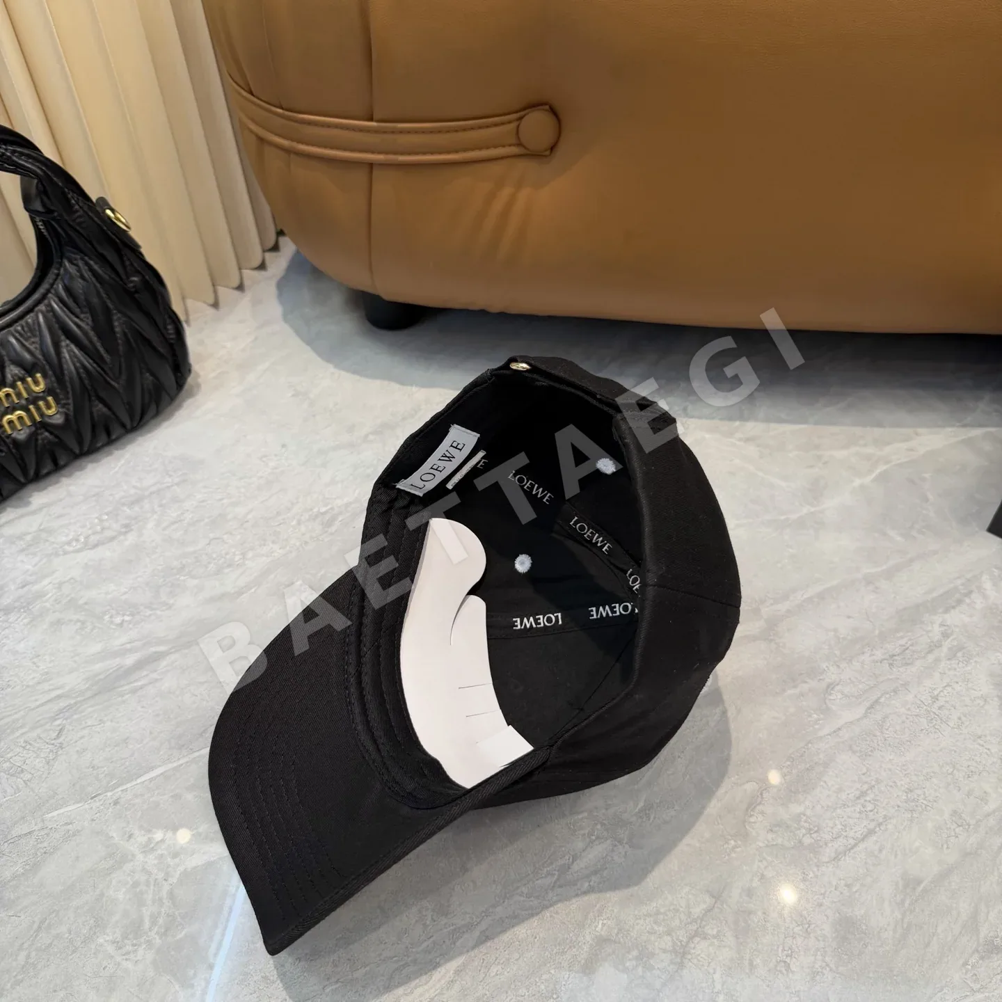 로에베 자수 베이스볼 캡 상세 이미지 4