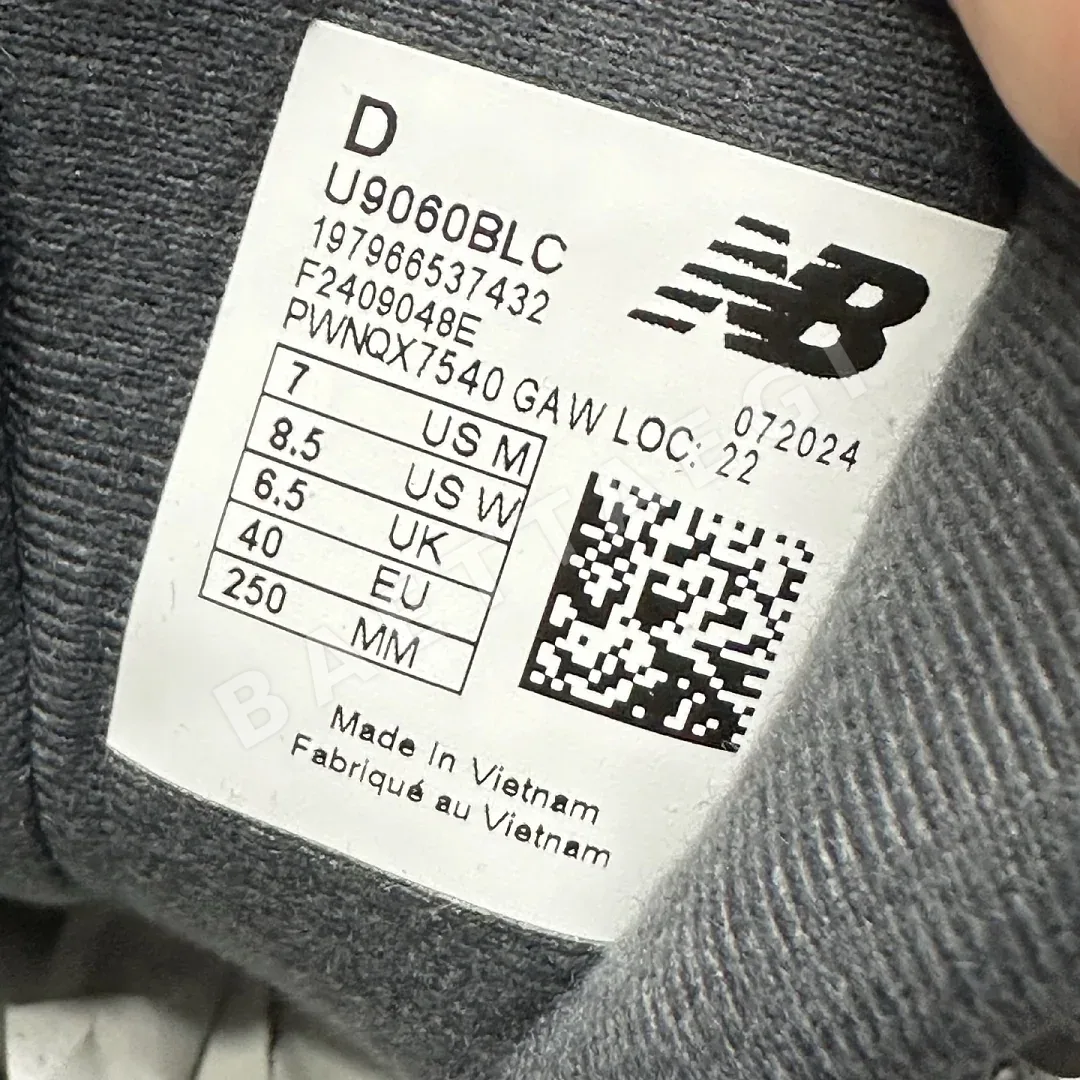 뉴발란스 [C] 9060 U9060BLC 202193 New Balance 9060 상세 이미지 8