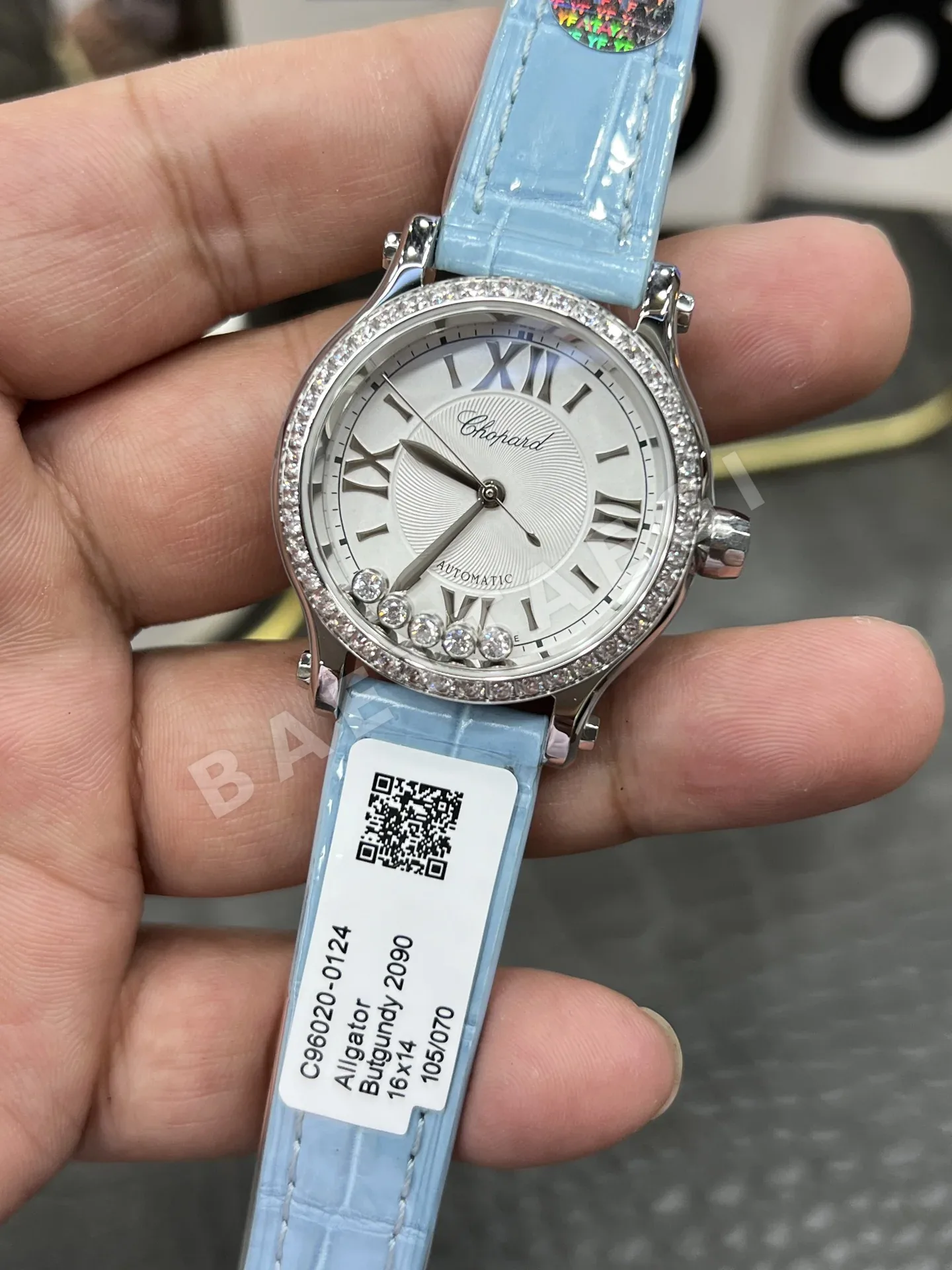 쇼파드 해피 다이아몬드 YF 공장 시걸 2892 오토매틱 여성 시계 레플리카 45065 Chopard 상세 이미지 3