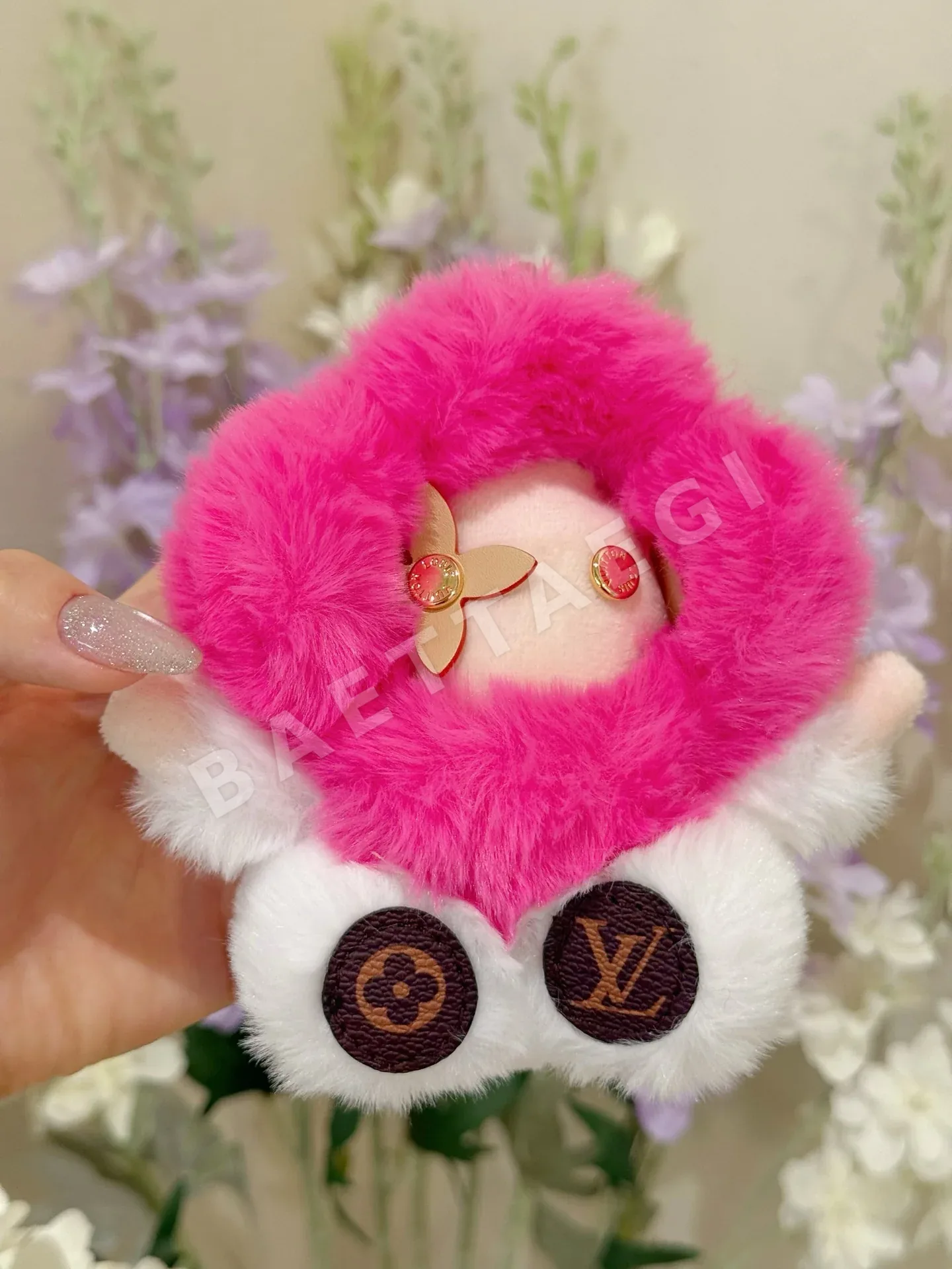 루이비통 비비엔느 해바라기 봉제 인형 키링 상세 이미지 4