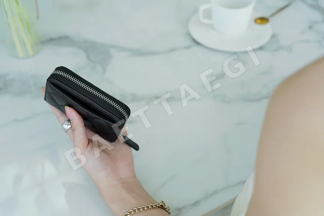 샤넬 CF 시리즈 지퍼형 카드 지갑 상세 이미지 6
