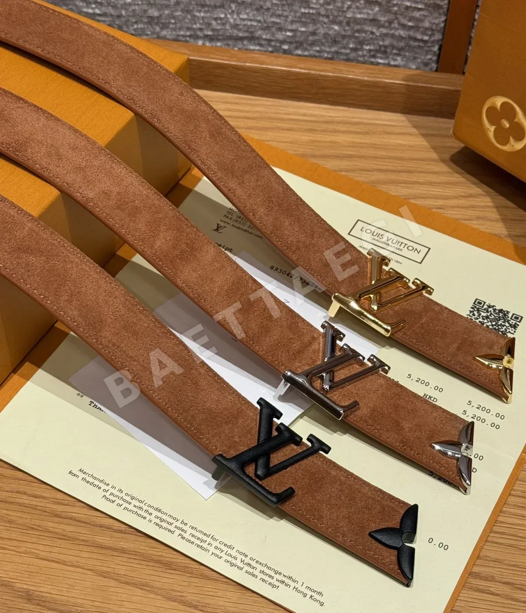 루이비통 프리티 30mm 리버시블 가죽 벨트 173077