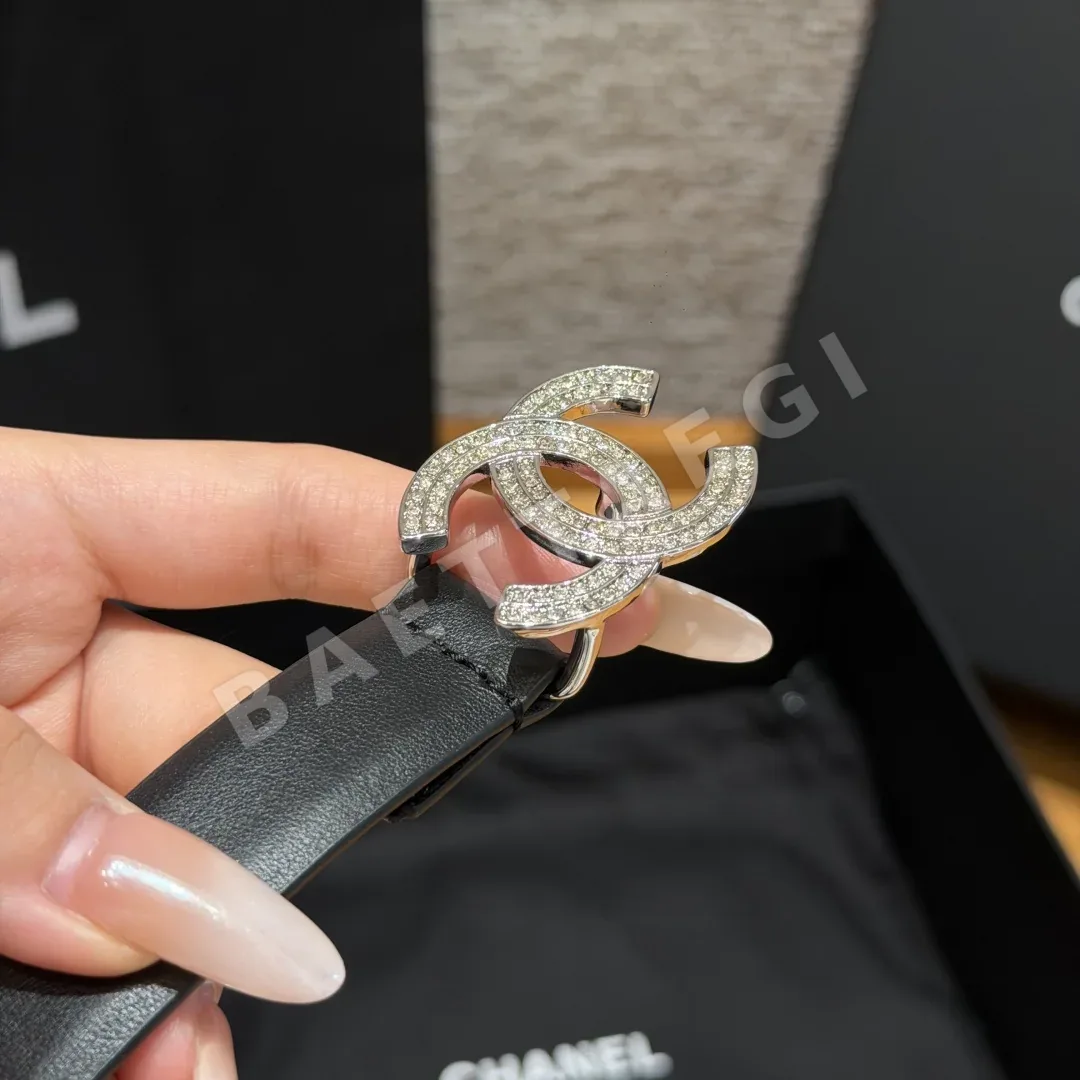 샤넬 더블 C 크리스탈 벨트 상세 이미지 5