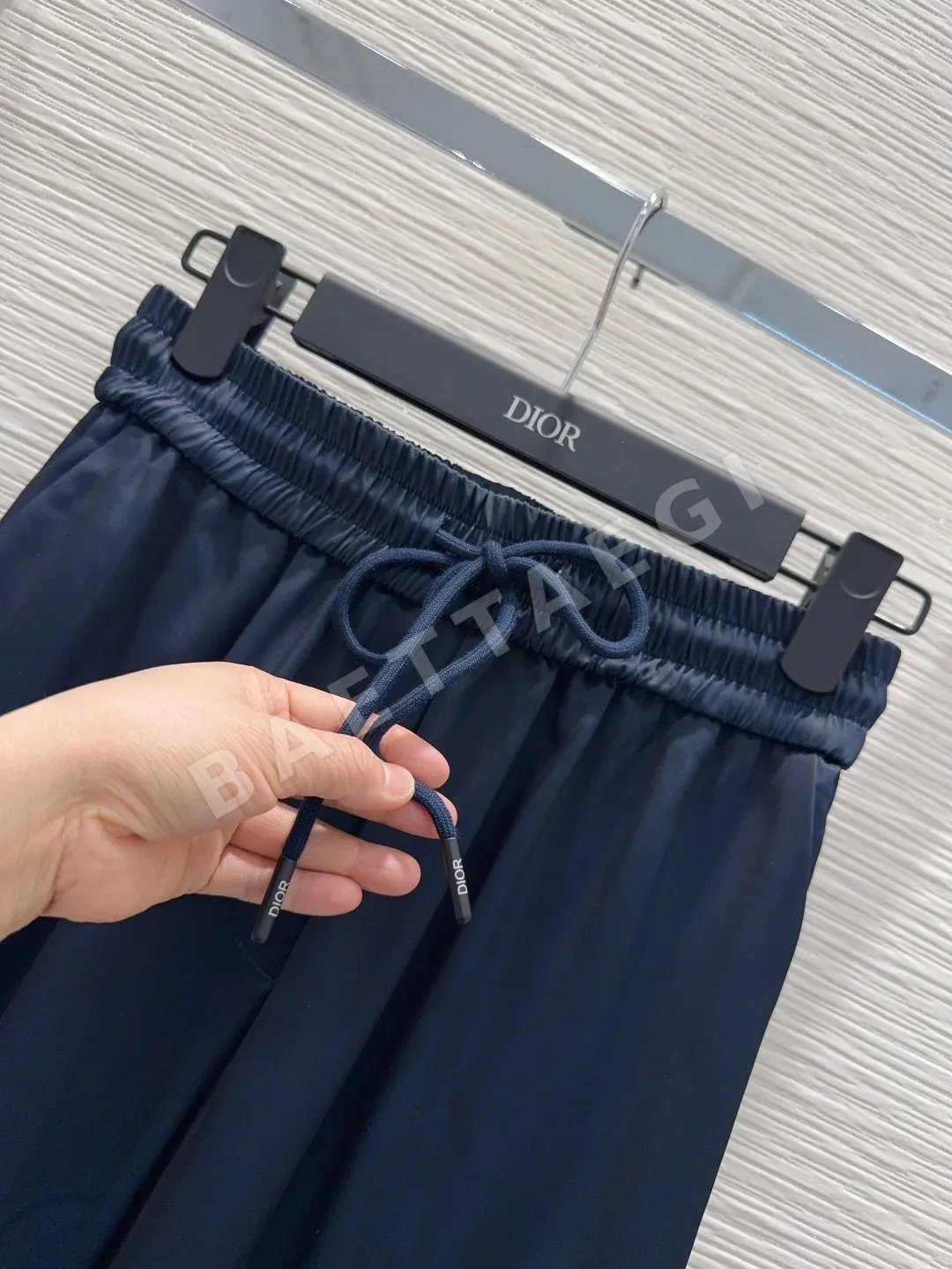 디올 컬러 블록 로고 긴팔 셔츠 & 팬츠 세트 상세 이미지 2