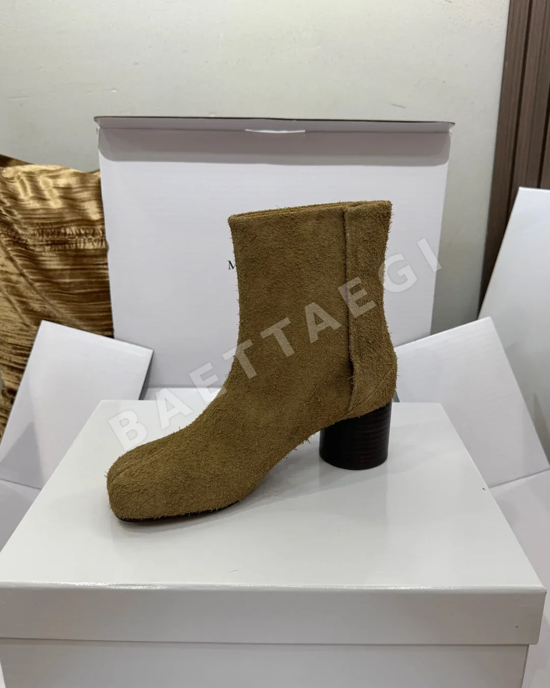 마르지엘라 타비 레더 앵클 부츠 상세 이미지 6