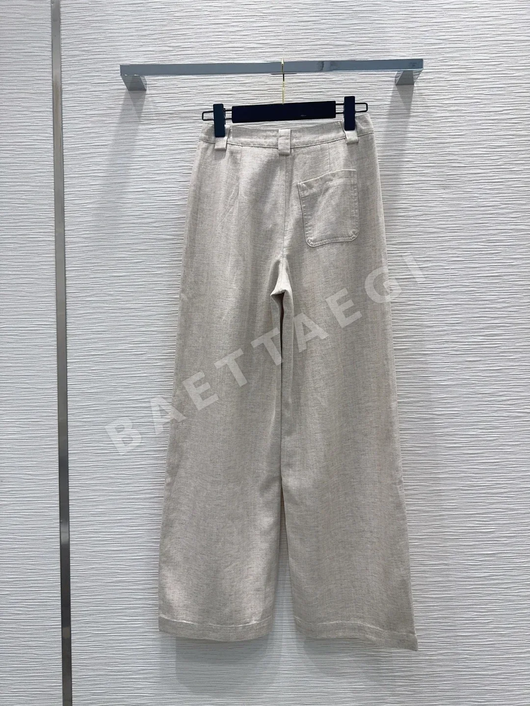 샤넬 와이드 레그 여성 바지 상세 이미지 8