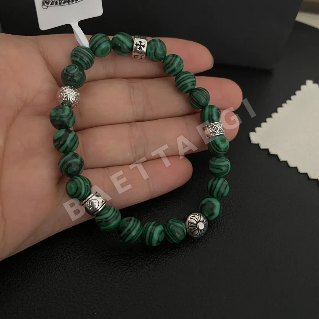 크롬하츠 공작 그린 스톤 멀티 엘리먼트 팔찌 상세 이미지 6