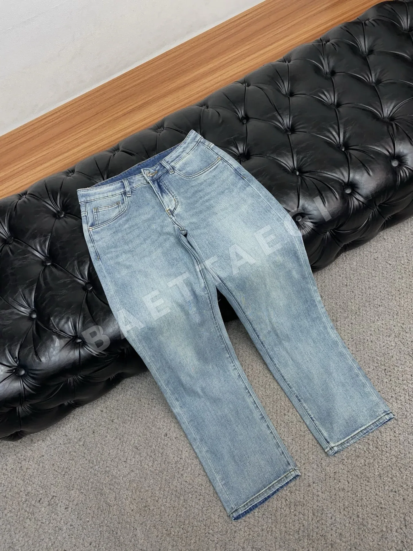 루이비통 남성 슬림 핏 데님 바지 상세 이미지 6