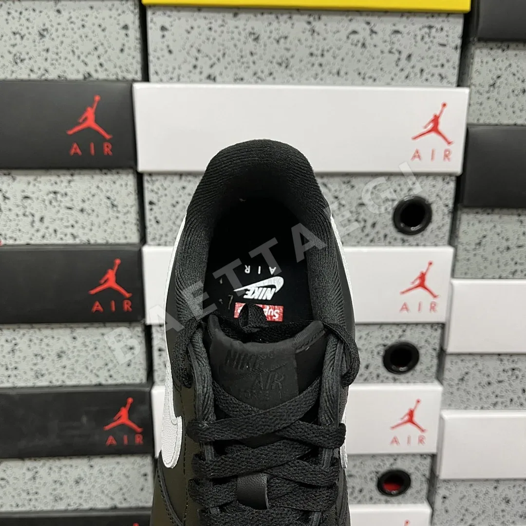 나이키 [GX] 에어 포스 1 로우 CU9225-002 201207 Nike Air Force 1 Low Supreme Black White 상세 이미지 5