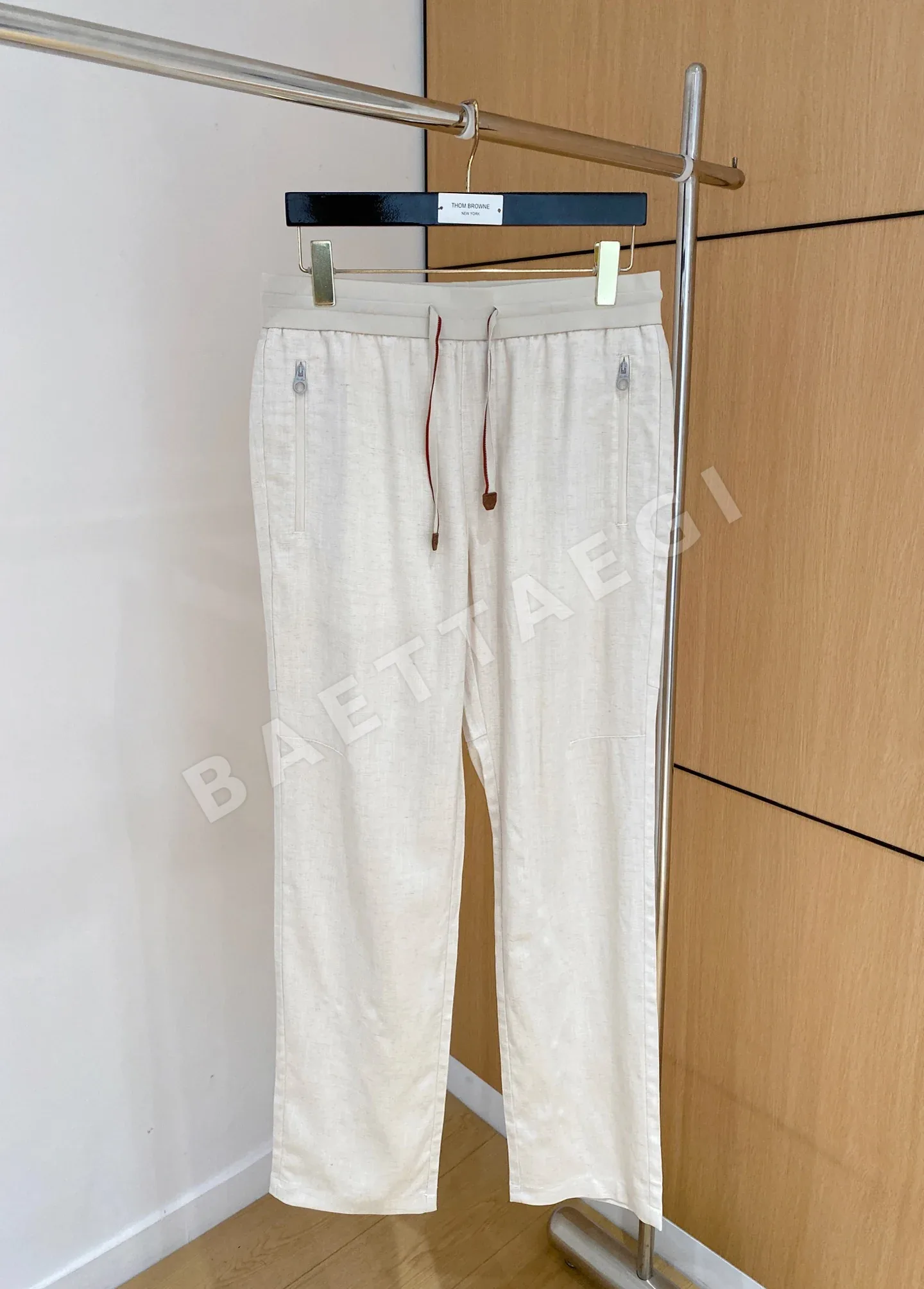 로로피아나 린넨 남성 바지 상세 이미지 2