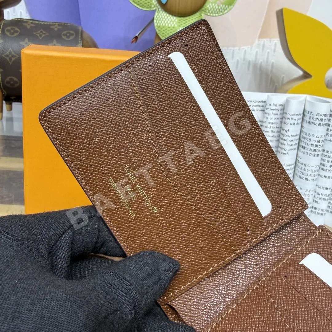 루이비통 모노그램 도넛 패턴 슬림 지갑 상세 이미지 6