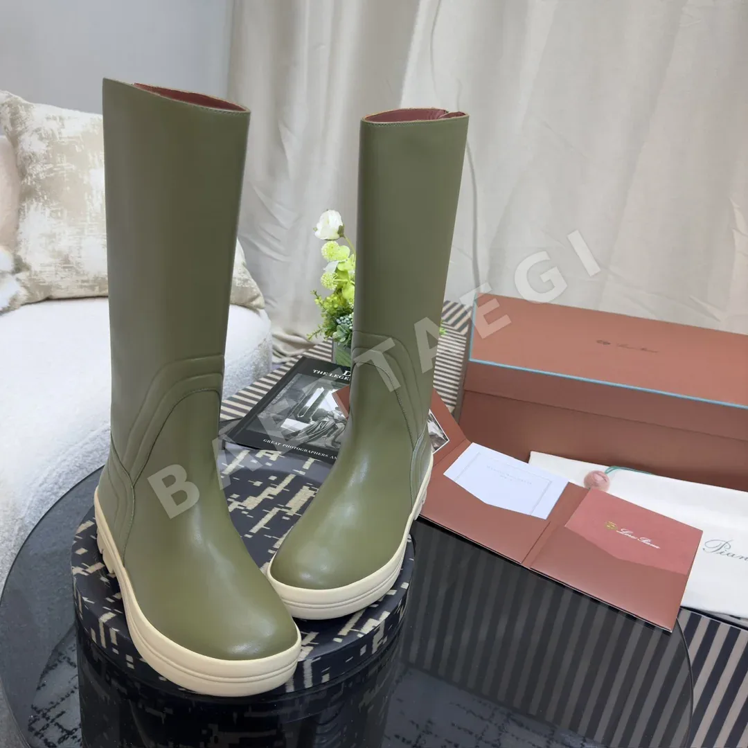 로로피아나 레이크사이드 미드카프 부츠 상세 이미지 5