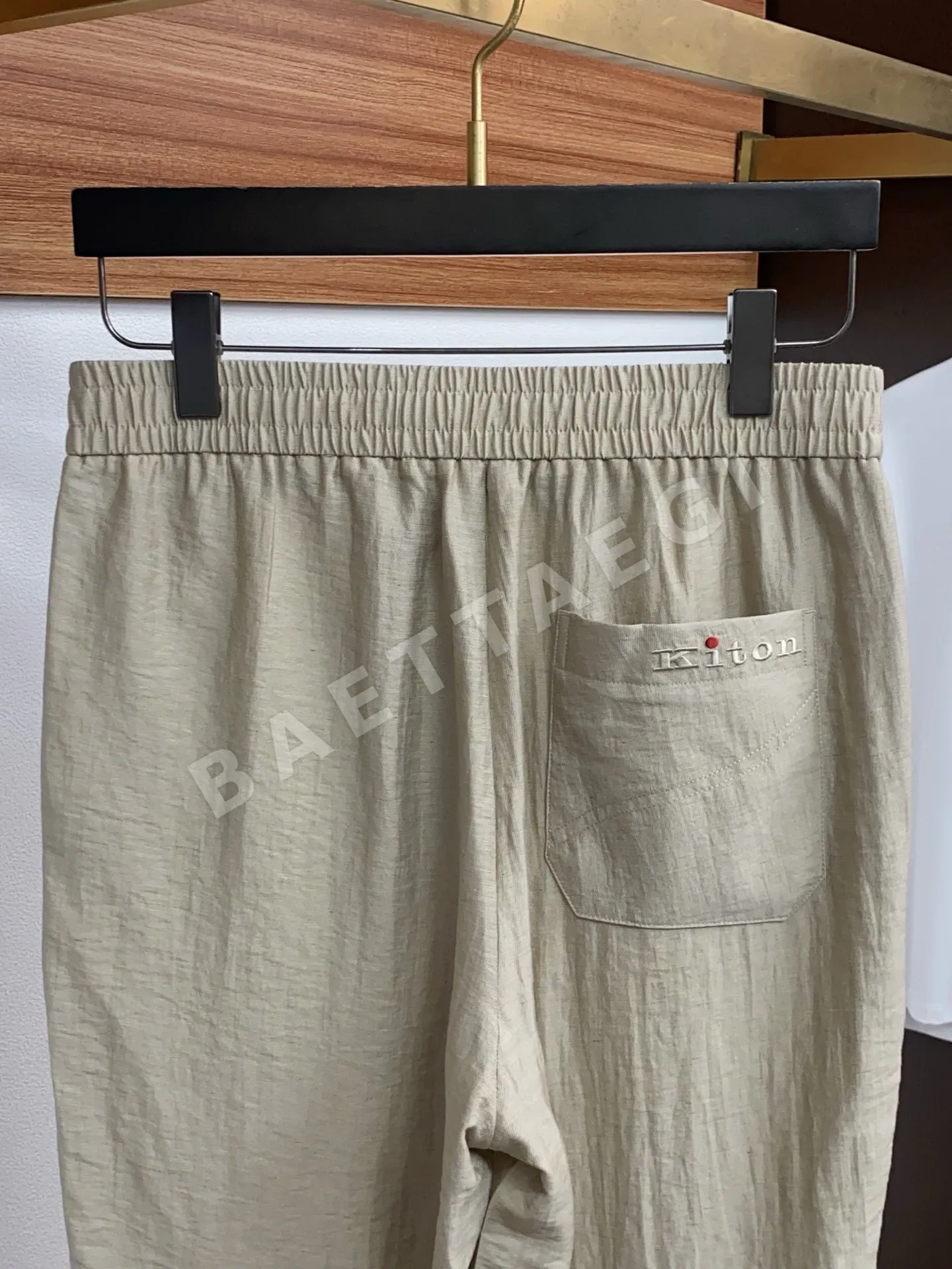 키톤 린넨 혼방 남성 캐주얼 바지 상세 이미지 9