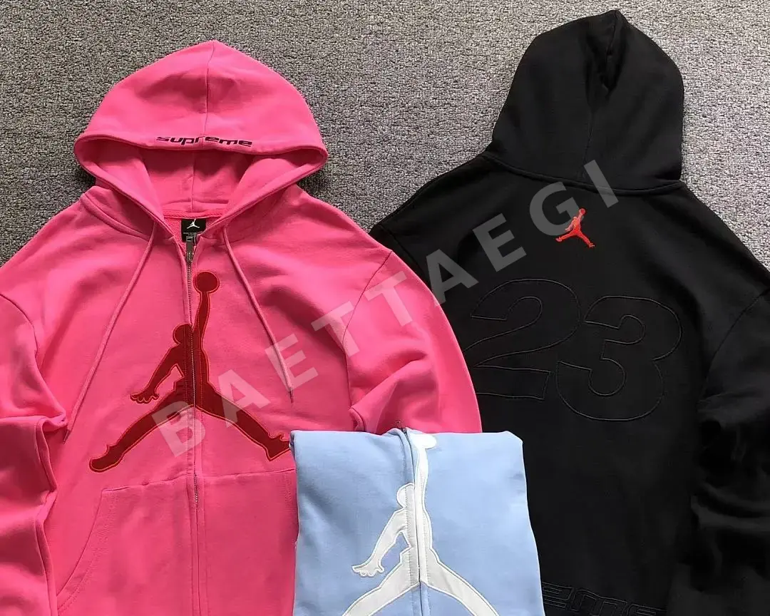 나이키 조던 슈프림 콜라보 후드티 203160 Nike Jordan Supreme Hoodie 상세 이미지 4